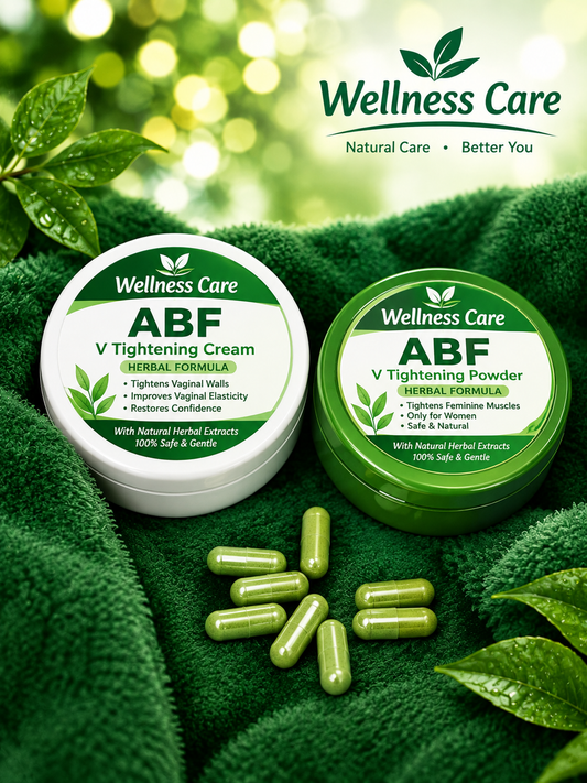 Wellness Care ABF V-Tightening Cream & Herbal Capsules Combo Pack